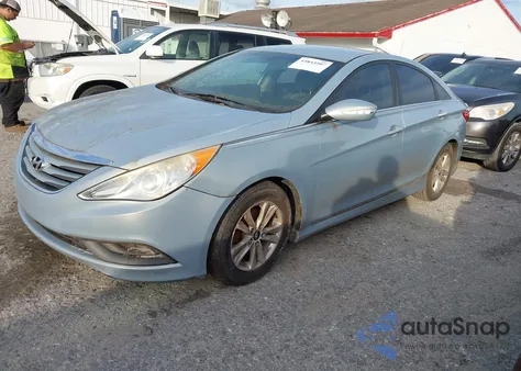 2014 Hyundai Sonata Gls from USA, damaged, VIN 5NPEB4AC0EH872804
